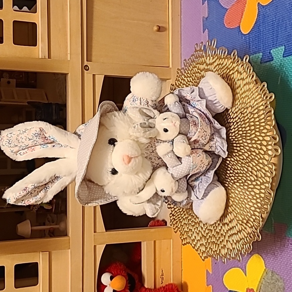 Dandee International Cotton Tail Easter Girl Bunny Rabbit